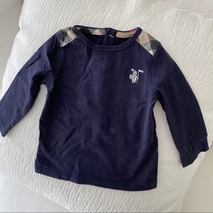 Kids Burberry long sleeve shirt